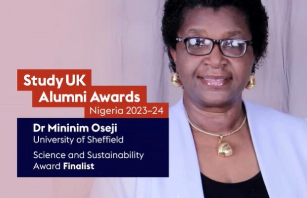 Meet Dr. Mininim Oseji, Finalist for the Science & Sustainability #StudyUKAlumniAwards category