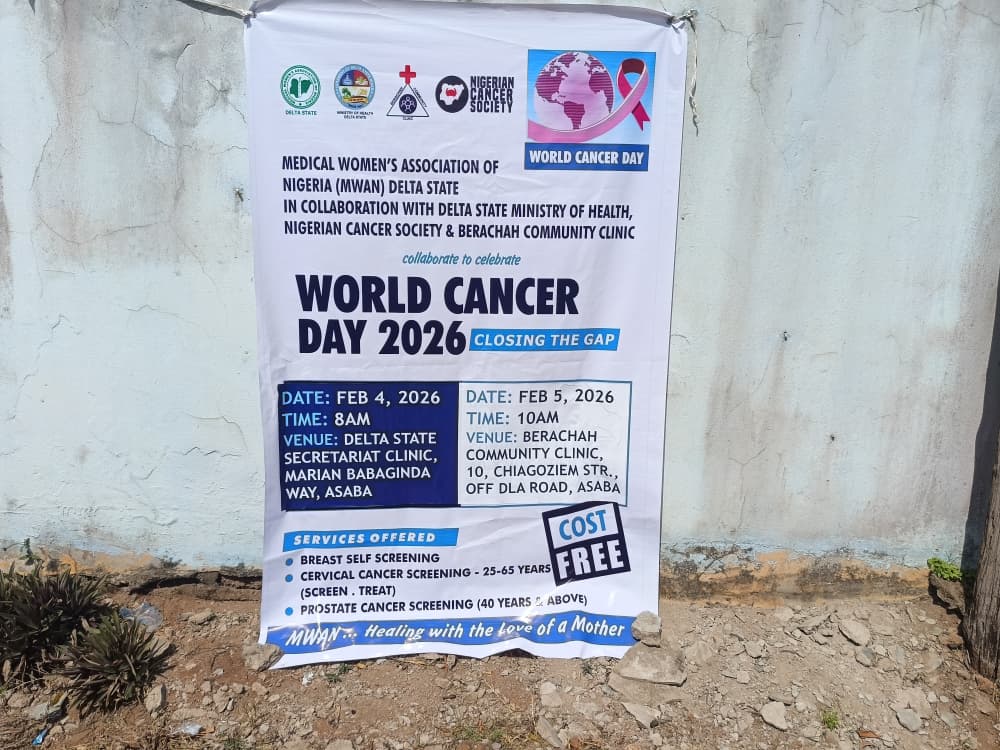 World Cancer Day 2026: Closing the Gap Through Community Screening in Asaba